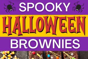13+ Cute & Easy Halloween Brownie Recipes & Decorating Ideas